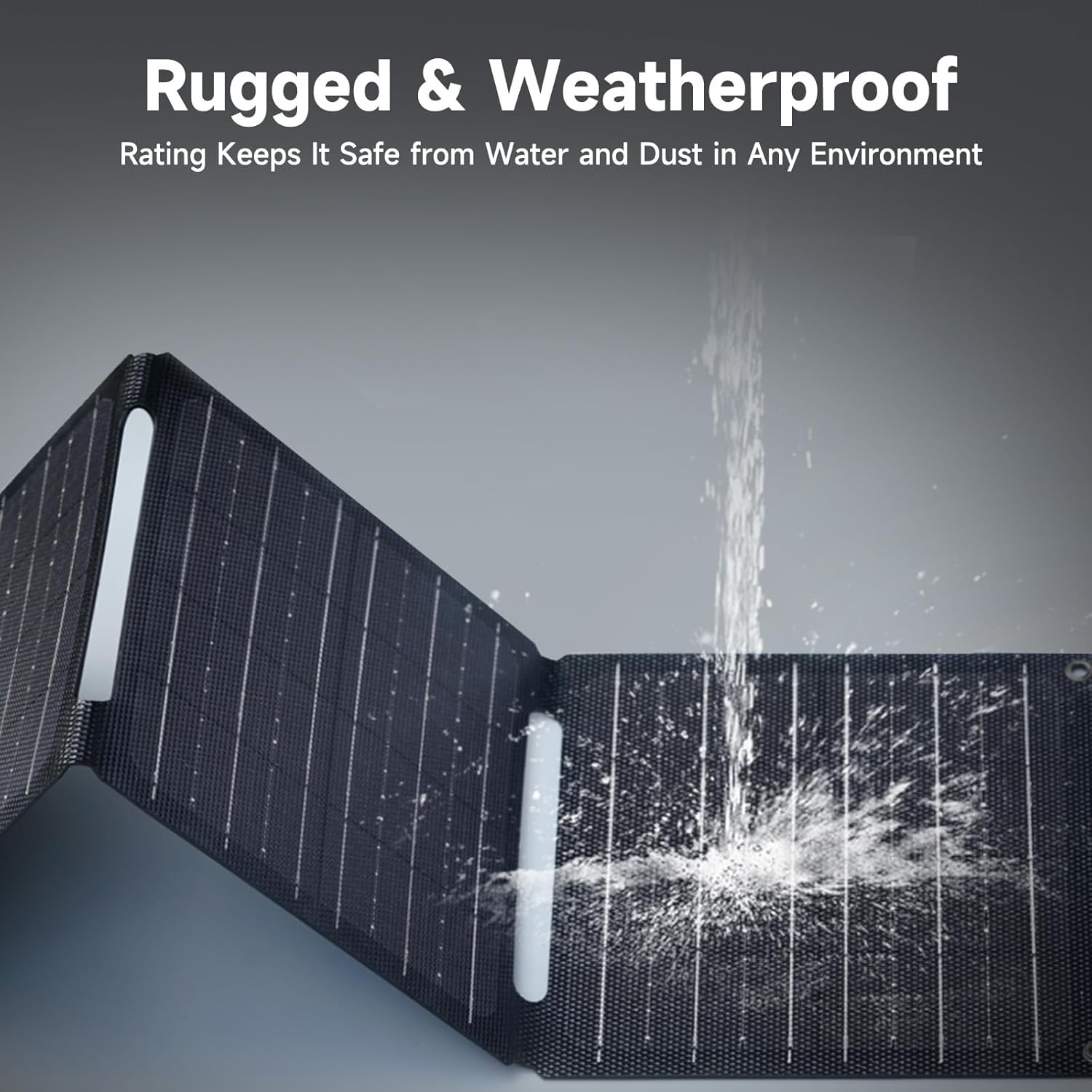 SP001 21W Portable Solar Panel Charger, High-Efficiency 22-25% Folding Solar Pan