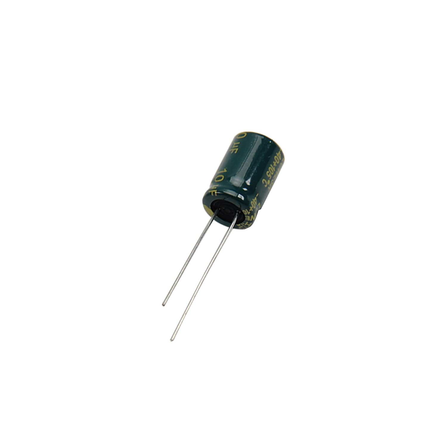 Fielect 50Pcs Aluminum Radial Electrolytic Capacitor 10uF 400V Low ESR Green …