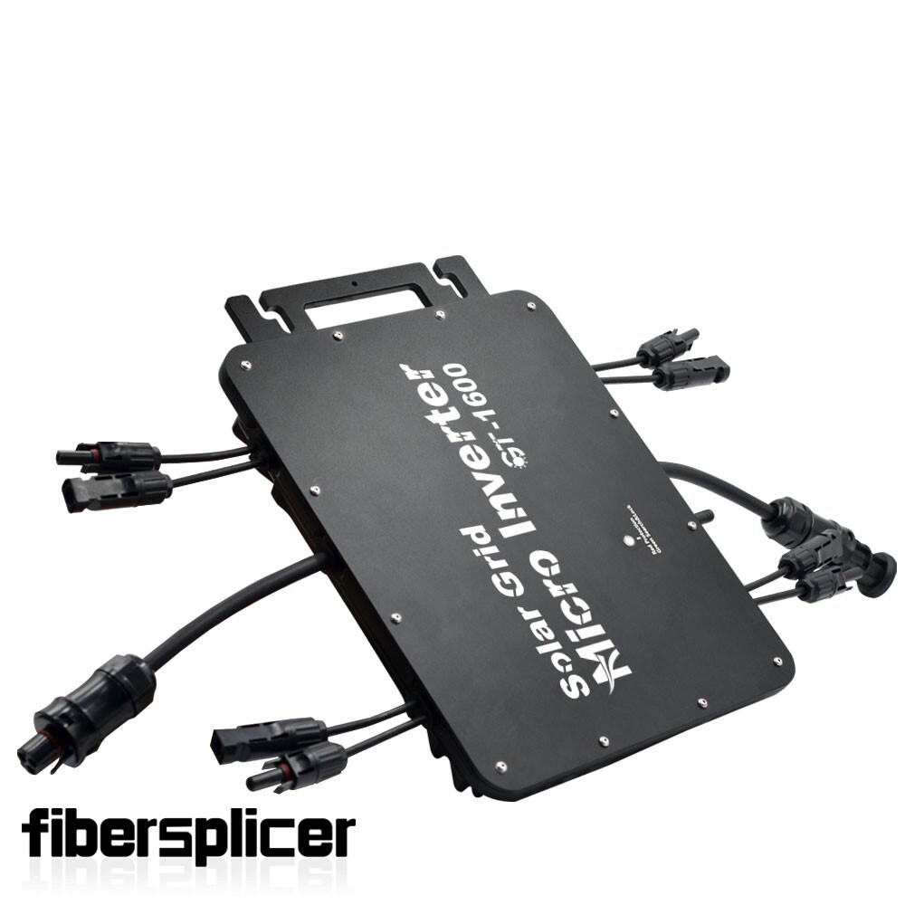 GT-1600 1600W AC Output 110V Solar Grid Microinverter Die-casting Aluminum Shell