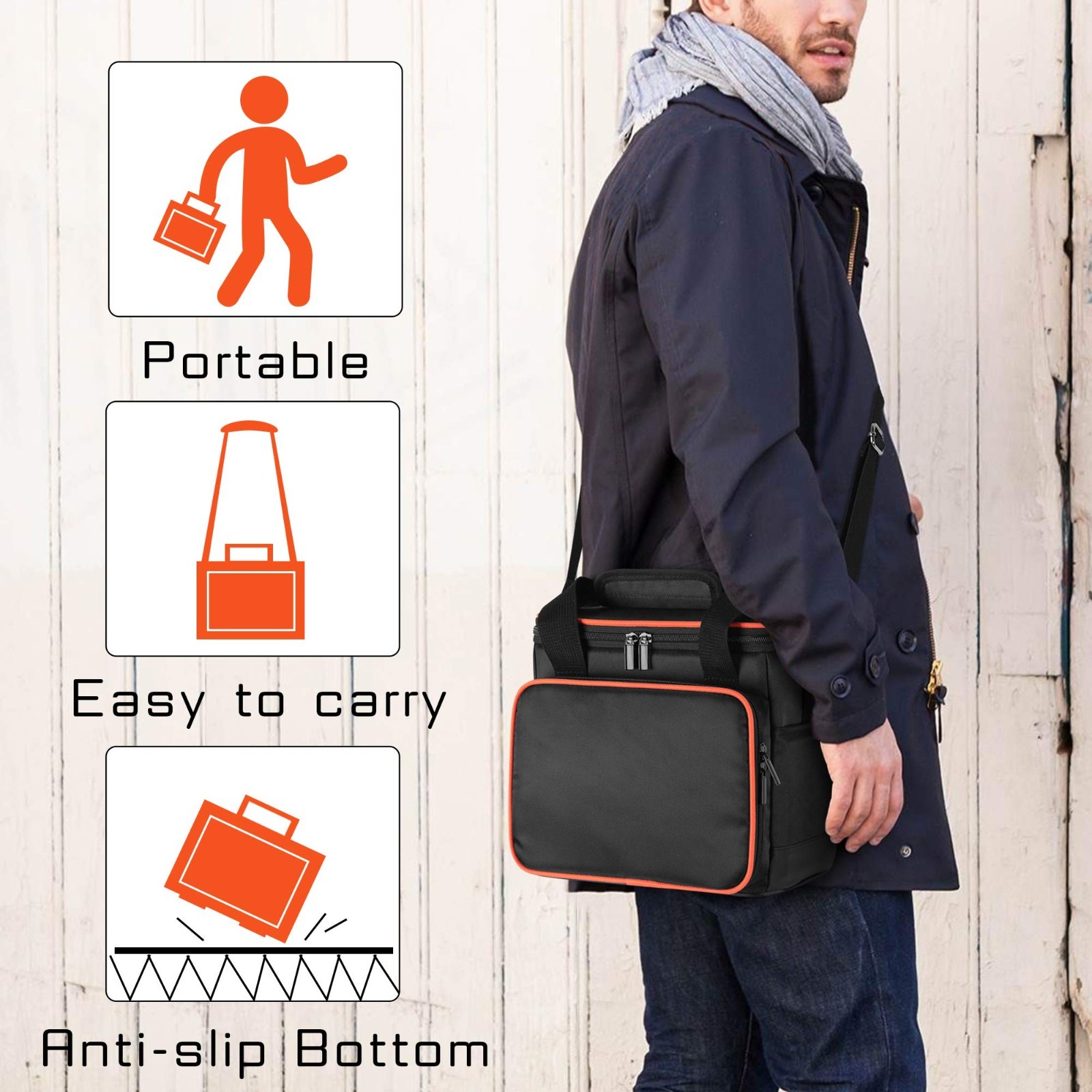 Portable Power Station Carrying Bag for Jackery Explorer 160/240/300 – Waterproo