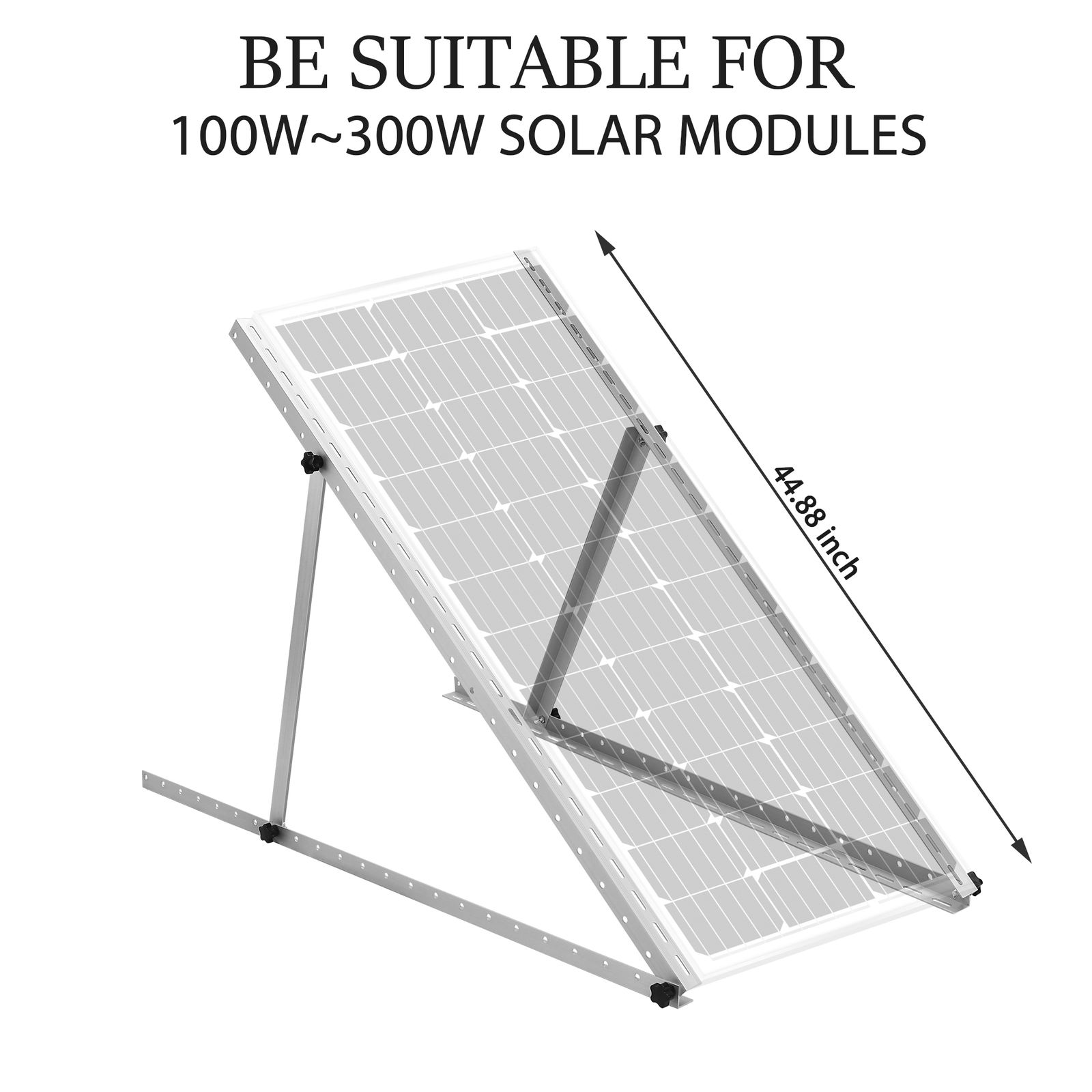 Adjustable Roof Solar Panel Mounting Brackets Kit System for 300W Solar Panels