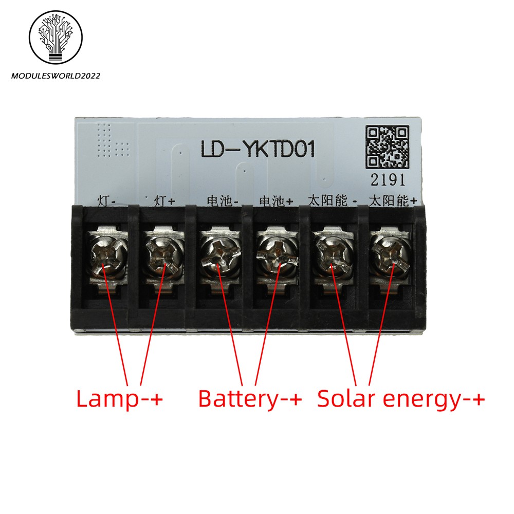 DC3-24V LED Automatic Solar Light Driver Control Board Solar Charging Controller