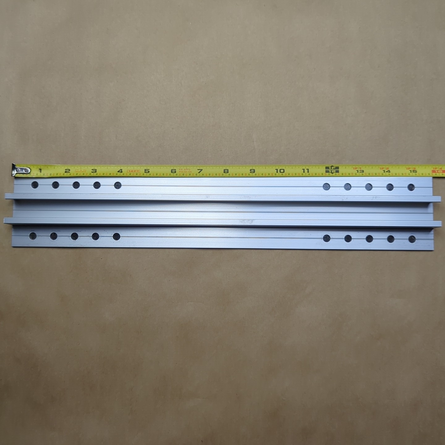 Solar Panel U Mini Rail Kit Mounting Bracket Aluminum For 4 Solar Panels 35mm