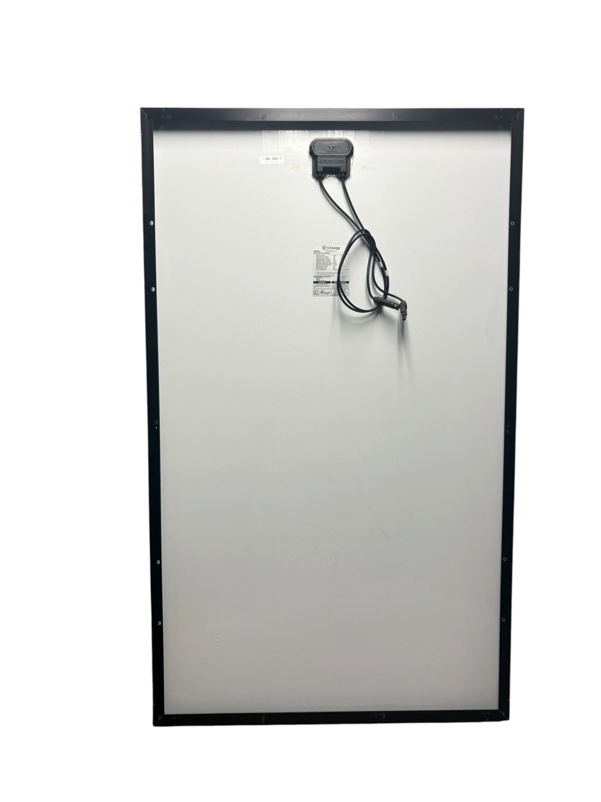 Used S-Energy SN290M-10 290W Monocrystalline Solar Panel 39.6Voc Black Frame