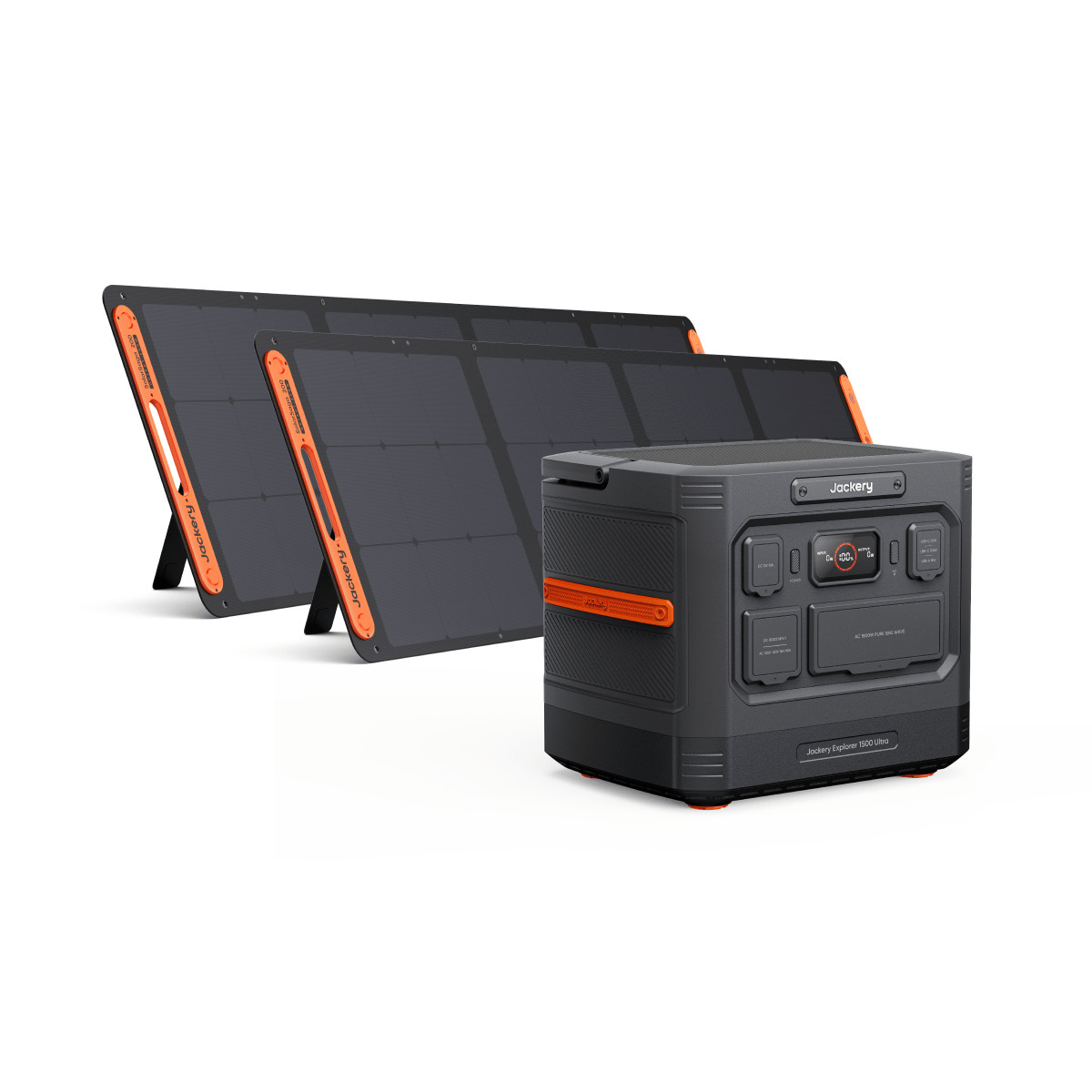 Jackery Explorar 1500 Ultra 1800W Portable Power Station with 200W Solar Panel