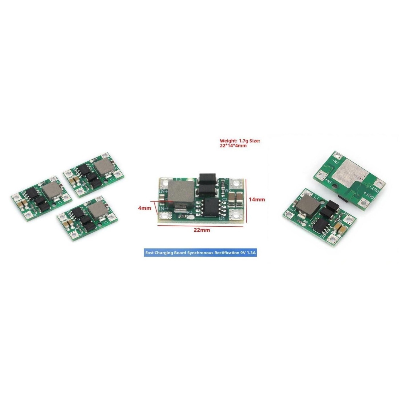 3PCS 5V Step-Up Module DC 3-5V Input 3.5A Output for Custom Power Bank Assembly