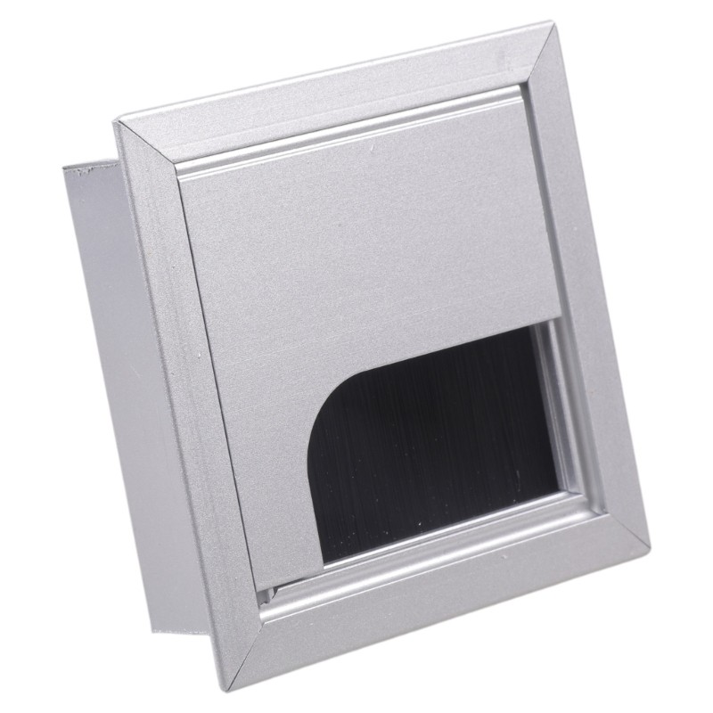 Aluminum Alloy Desk Cable Guide Set for Enhances Workspaces Organization