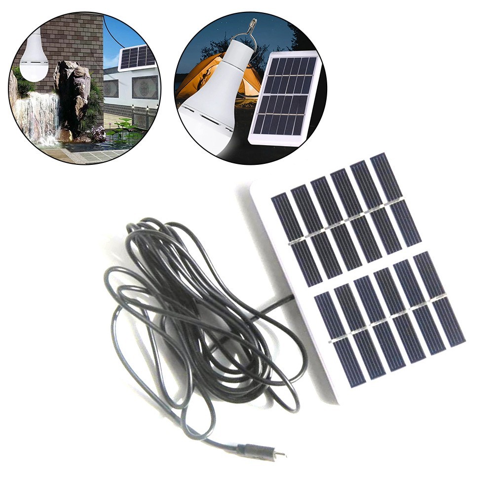 Efficient Outdoor Charging Solution 1 2W 6V Solar Panel with 3 Meter Cable