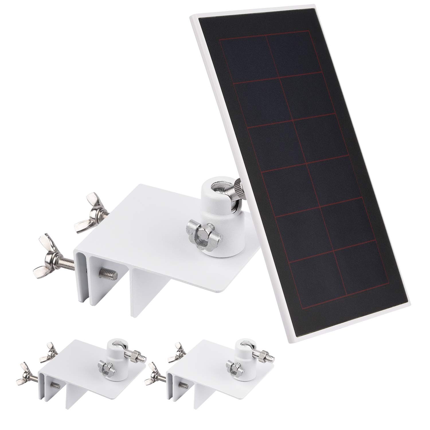 2Pack Gutter Mount Compatible with Arlo Essential Solar Panel, Arlo Pro 5S/Pro