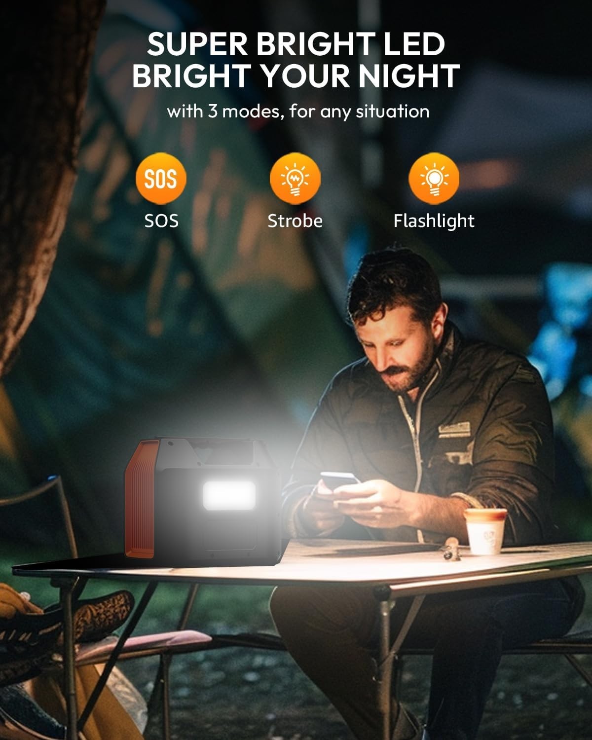 300W Solar Powered Generator & 40W Panel – Essential for Camping & Emergencies