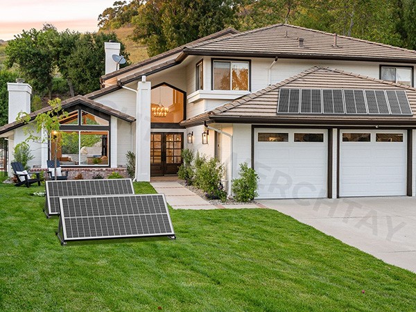 Werchtay 100W 200W 300W 400W 500-1000W Bifacial Solar Panel 12V Mono Home Power