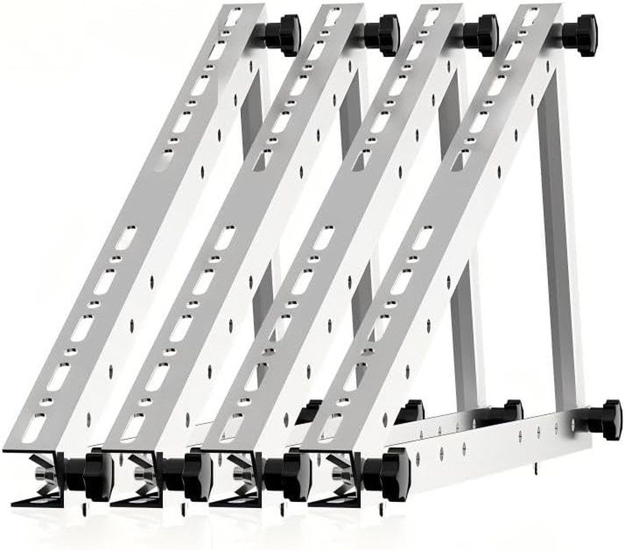 Solar Panel Mount Brackets, 2 Sets 22 Inch Adjustable with Foldable Tilt Legs, F