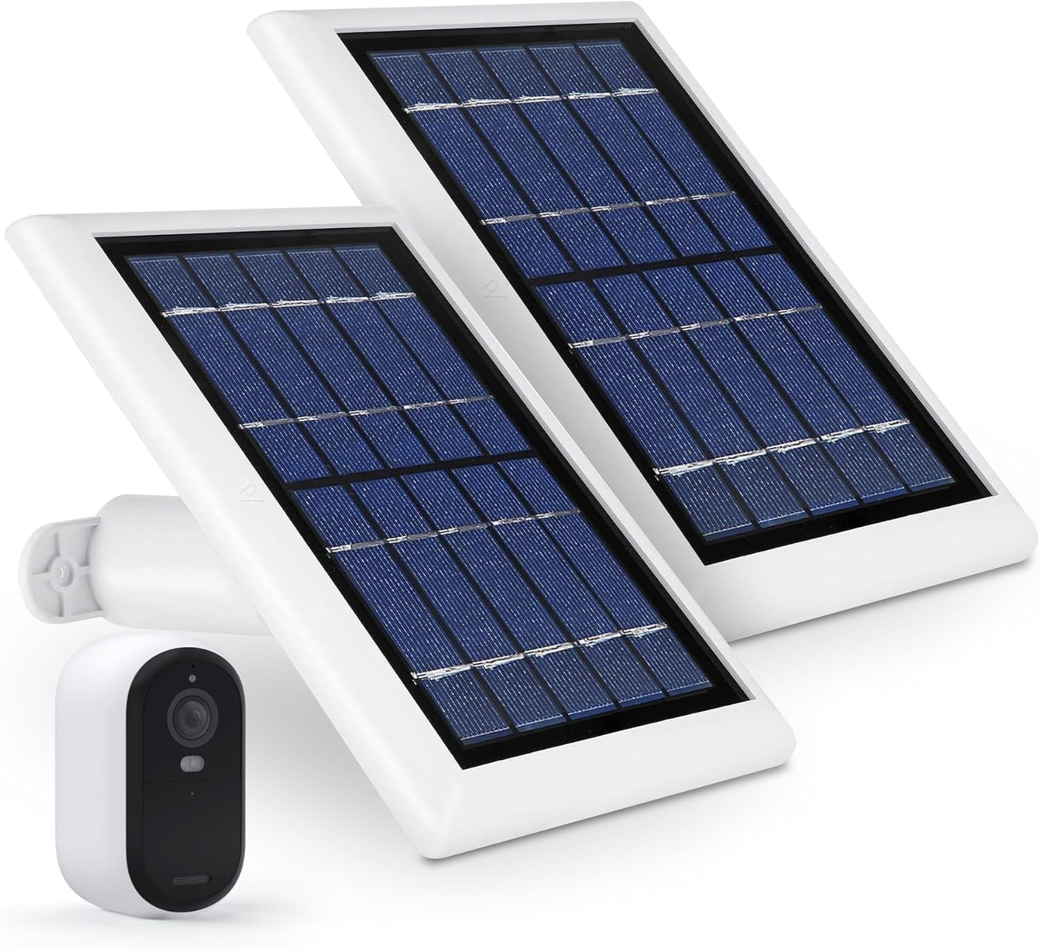 Solar Panel Compatible with Arlo Essential 2K Outdoor Security Camera (2Nd Gen)