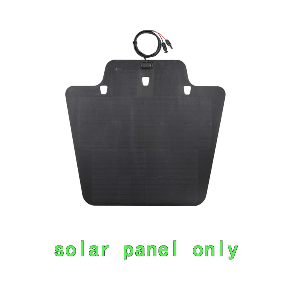 Lensun 105W 12V Hood/Bonnet Flexible Solar Panel for Jeep Wrangler JK 2007-2018