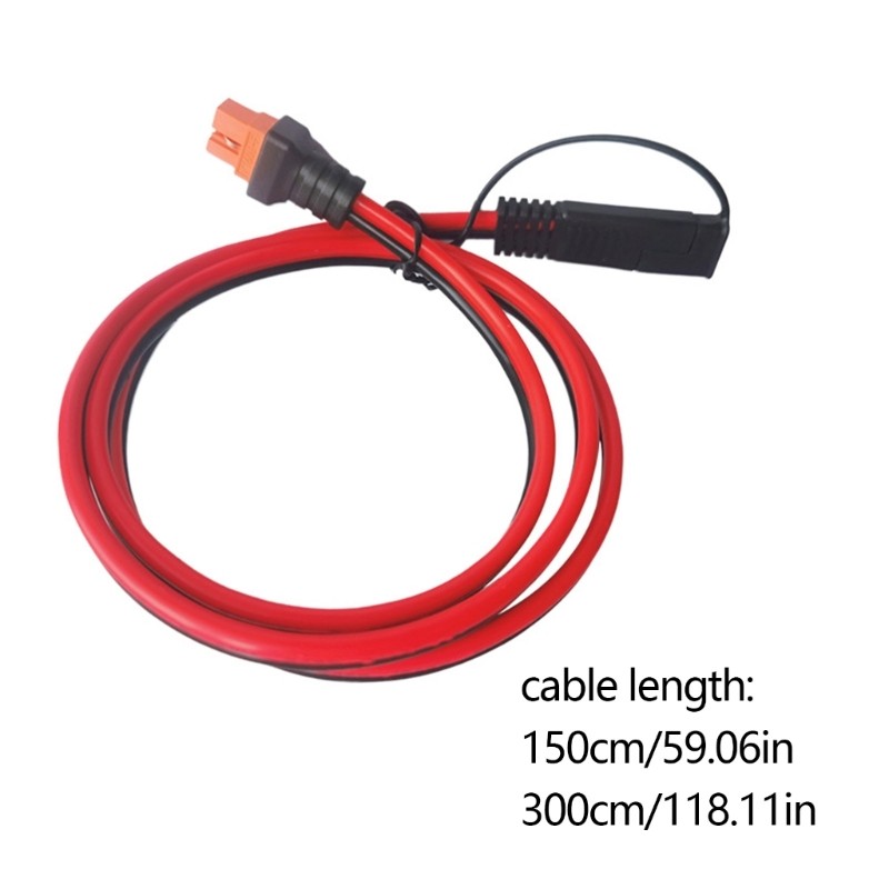 Practical XT60i Female SAE Connectors Cable with PVC Coating 150cm 300cm Option