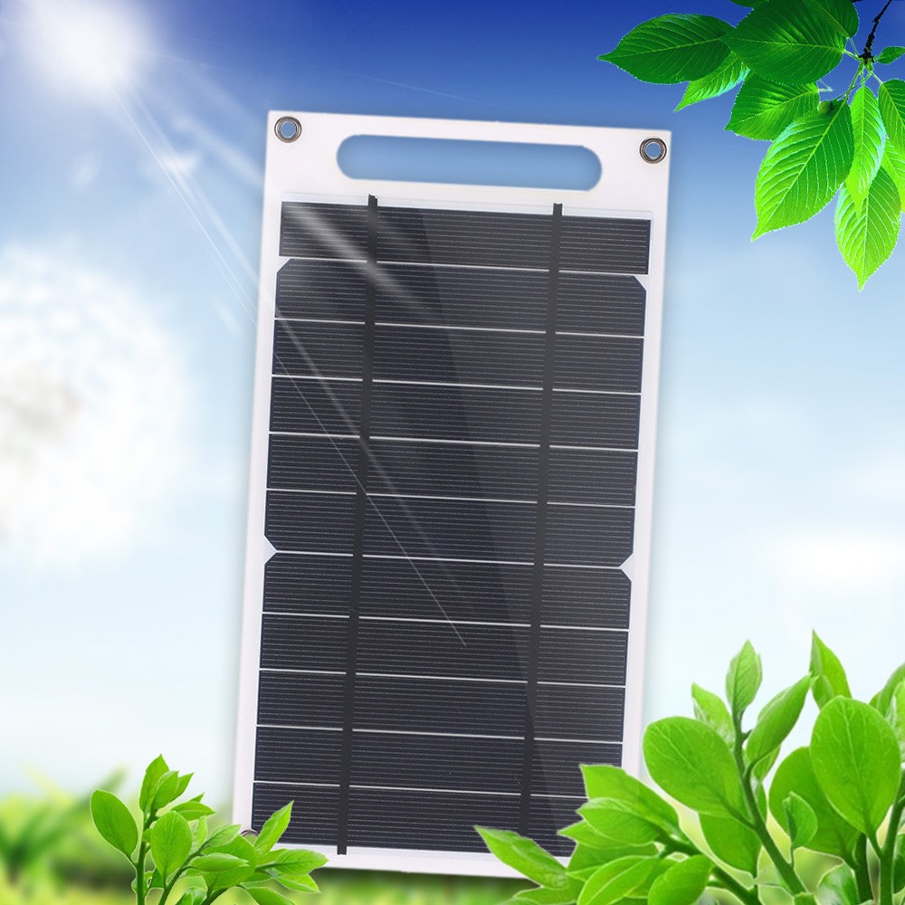 7.8W Portable Ultra Thin Monocrystalline Silicon Solar Panel Charger USB NFFC