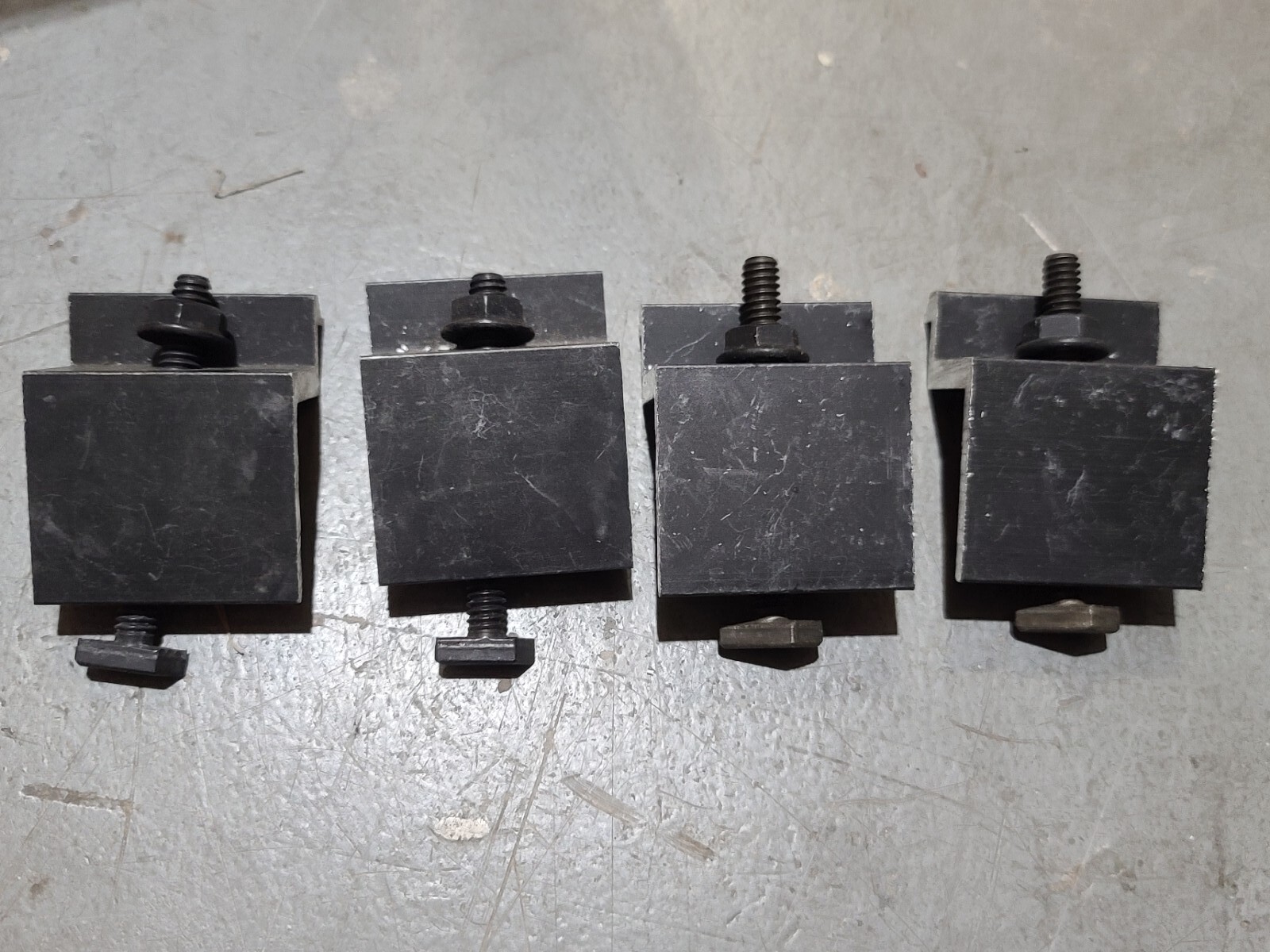 Lot of 4 UniRac Solar Mount End Clamps Dark Finish 302003D