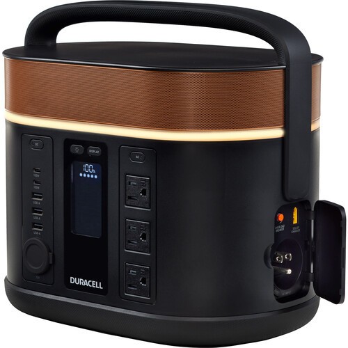 Duracell G800 Portable Power Station & G-Solar 100W Portable Solar Panel