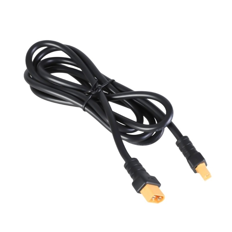 1m/2m XT60 Connectors Cord Extension Cable Wire for Car and Solar Batteries