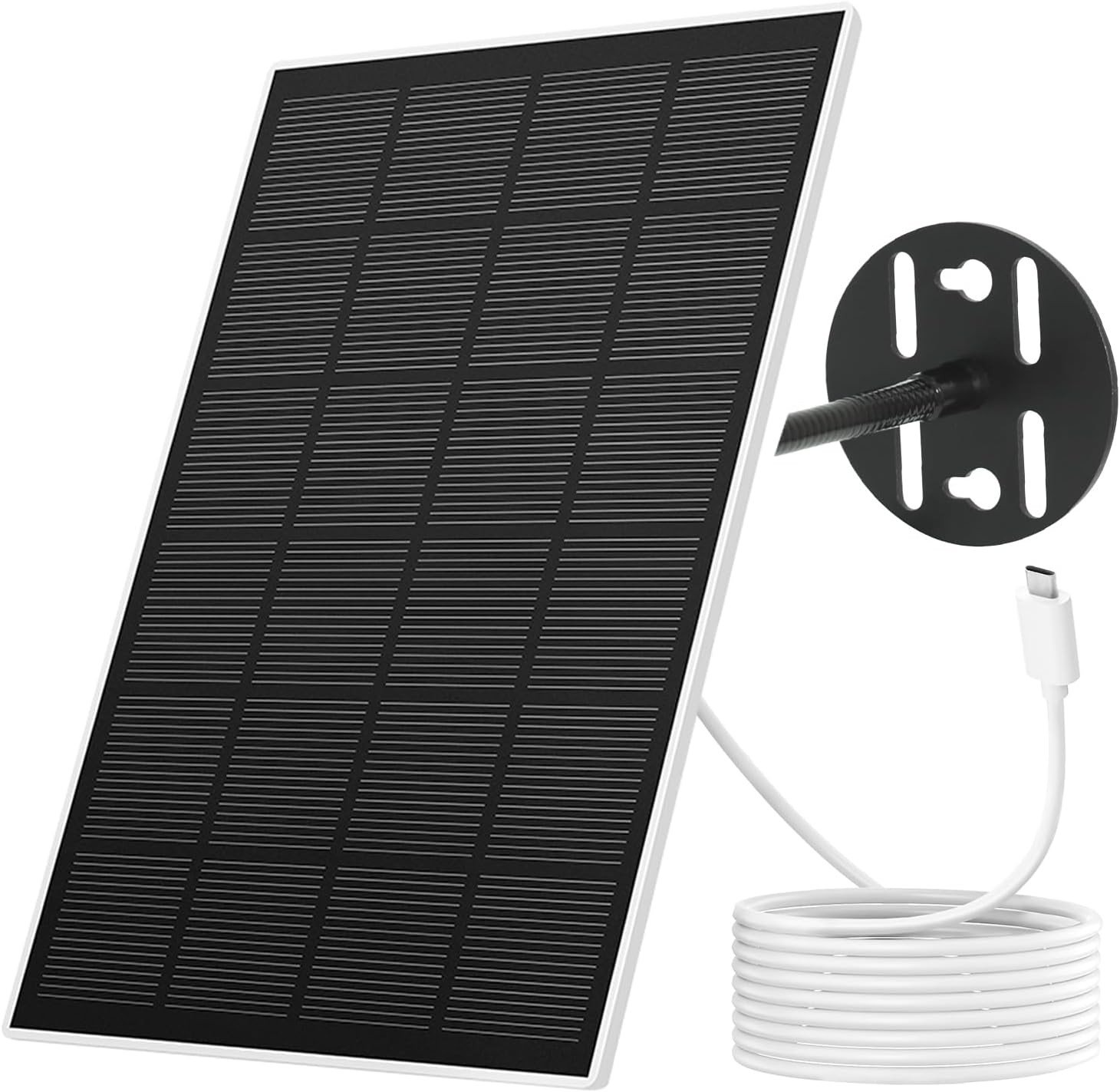 NETVUE Solar Panel for Bird Feeder Camera Only, Type-C Charger, IP65 Waterproof