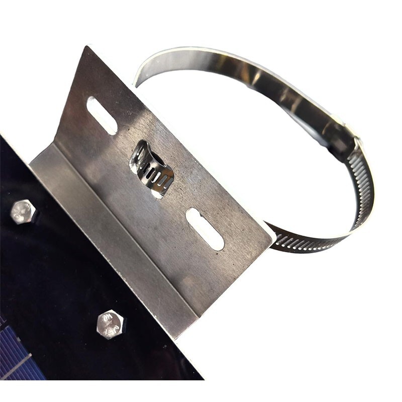 5~10W Solar Panel Mounting Bracket Small Wall or Pole Mount Brackets