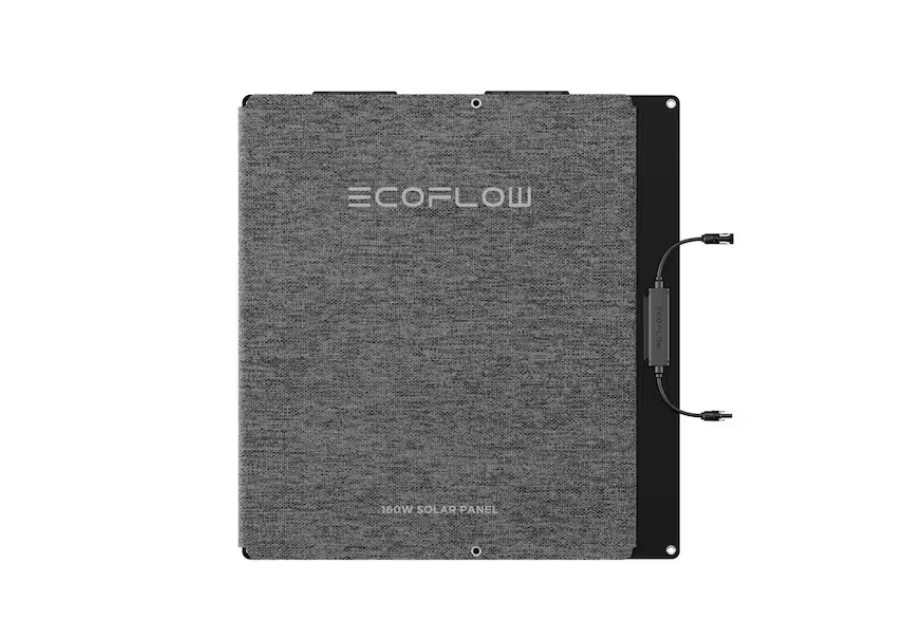 EcoFlow 45-Watt TOPCon Portable Solar Panel Up to 25% Conversion Rate, IP68, Ide