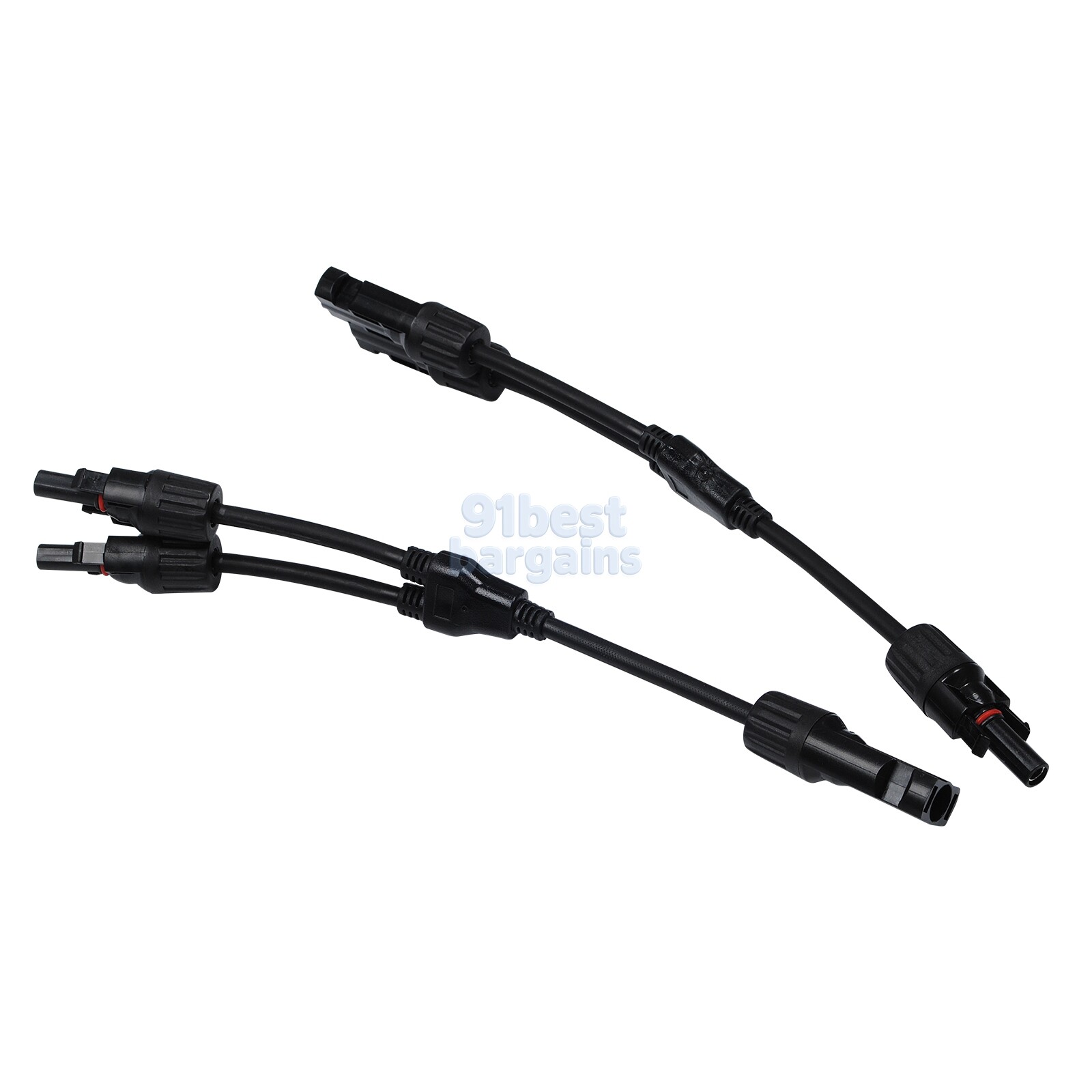 Solar Panel Y Branch Cable Connection Waterproof Adapter Connector Extension