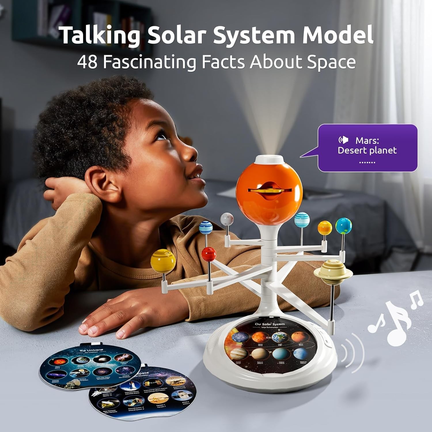 Fun Interactive STEM Planetarium Projector