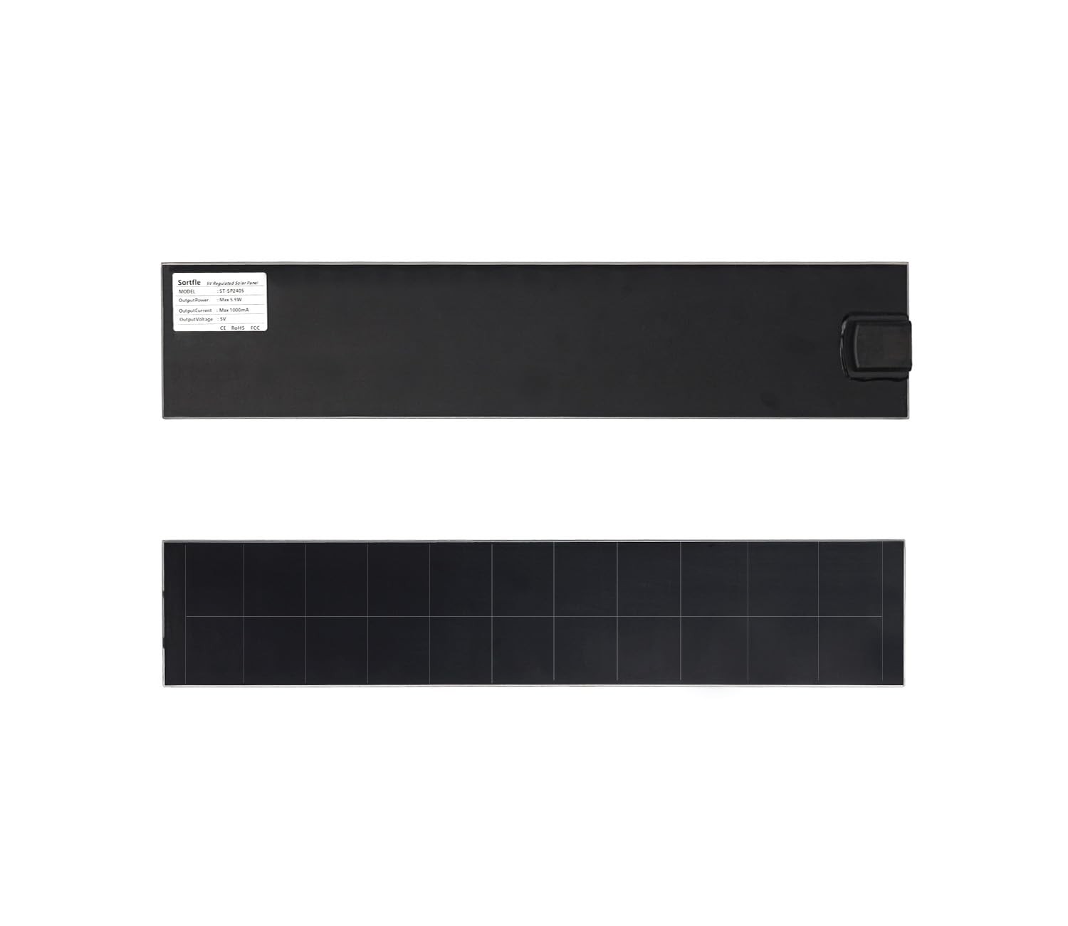 Small Solar Panels – 5V/5W Solar Panel USB Charger Built-in Voltage Stabiliza…