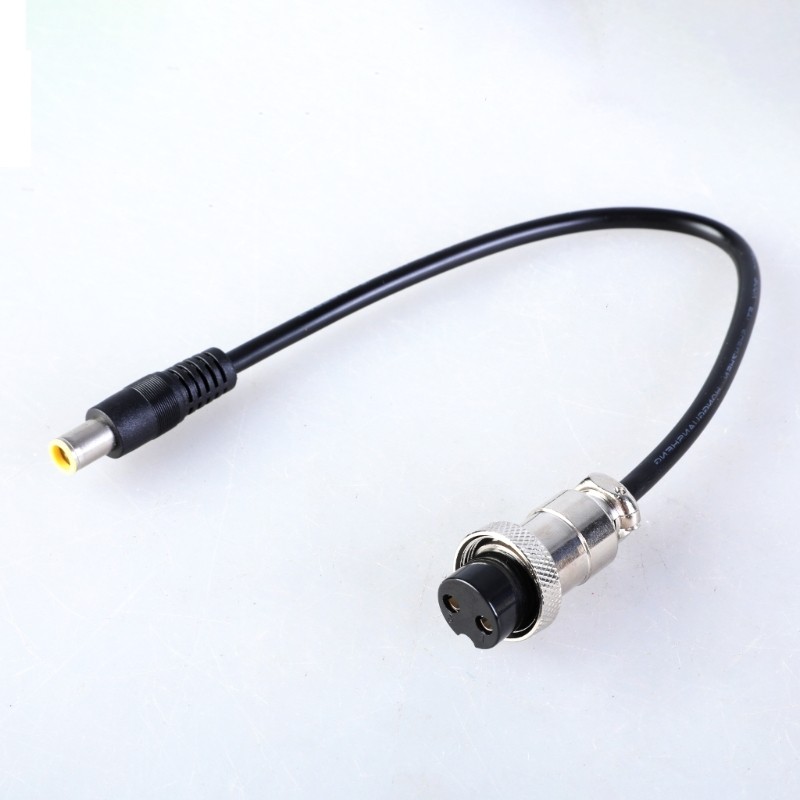 31cm DC7909 Male to GX20 Female Adapter Cord 150w Power Wire For Laptop Charging