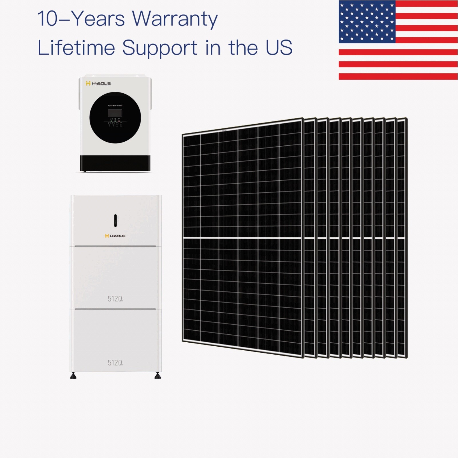 Solar power system complete kit Solar lithium battery power station ready to use