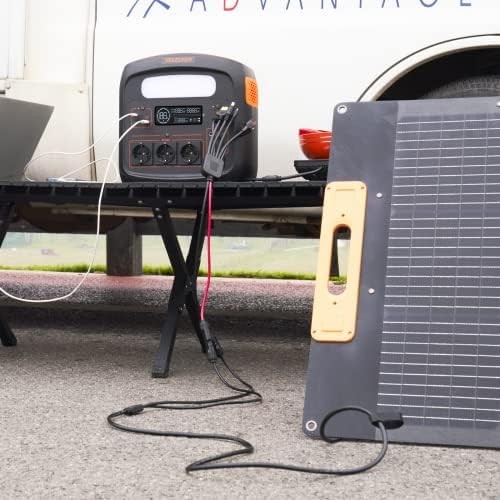 6-in-1 Solar Connector Kit with Female and Male Connectors, Universal Solar Adap