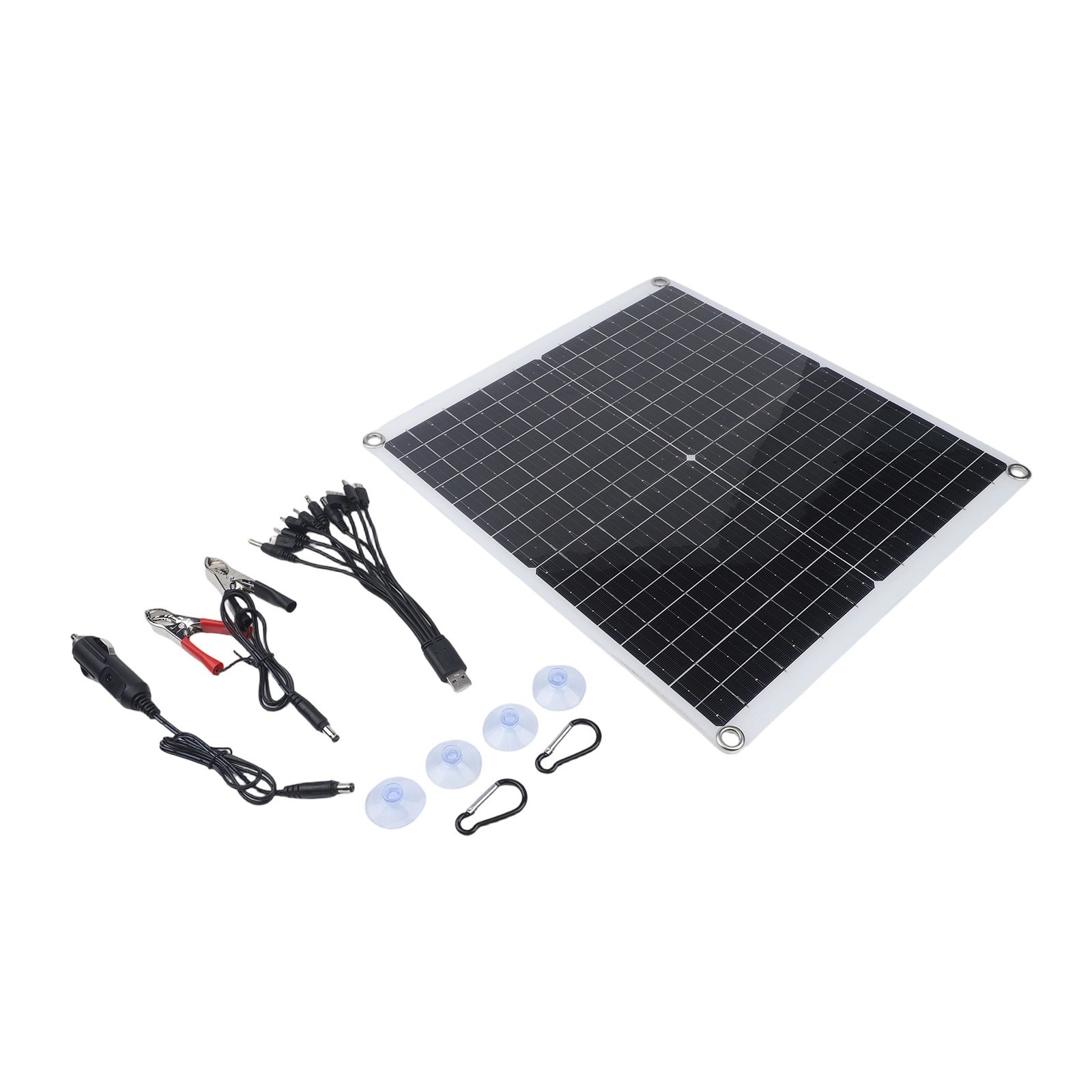 Get Endless Green Power with the 50W Solar Panel Kit for Motorhomes and Camping