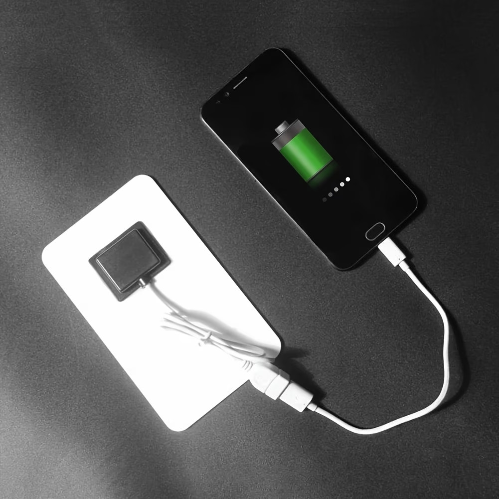 5V 2W Portable Solar Panel USB Fast Charger for Phones, Power Banks & Cameras