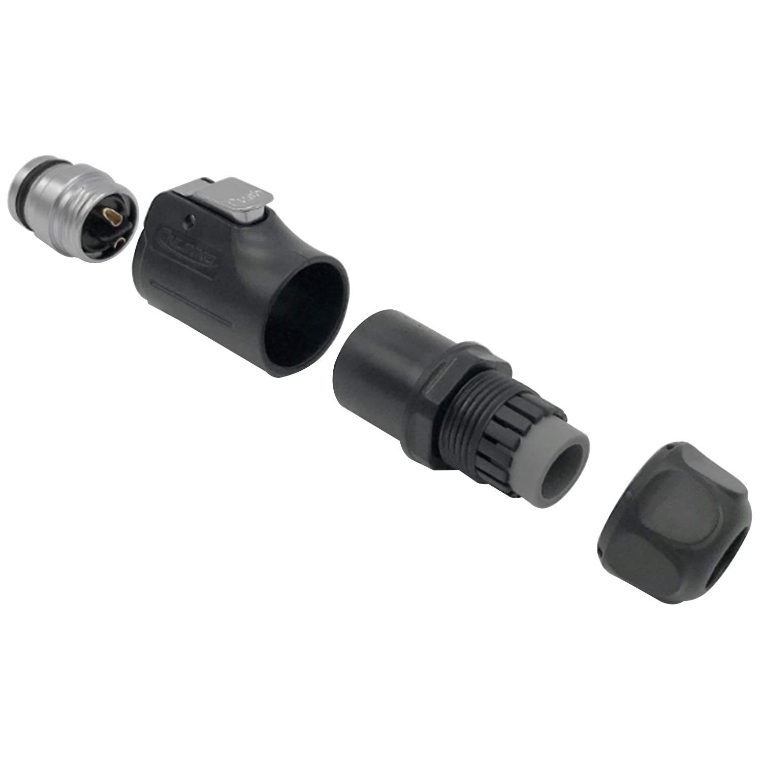 10AWG 2 Pin Power Industrial Circular Connector to Solar Cable Adapter for So…