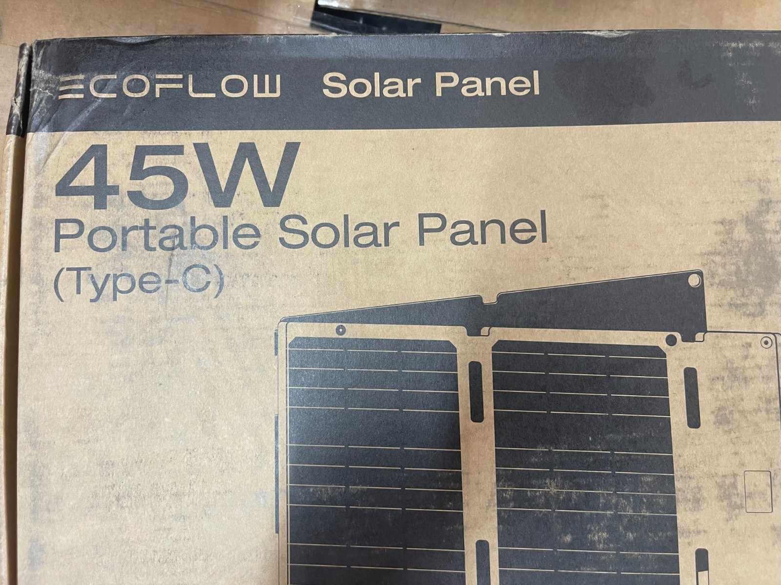 EcoFlow Type-C 45W Portable Solar Panel Foldable Power Station USB XT60i
