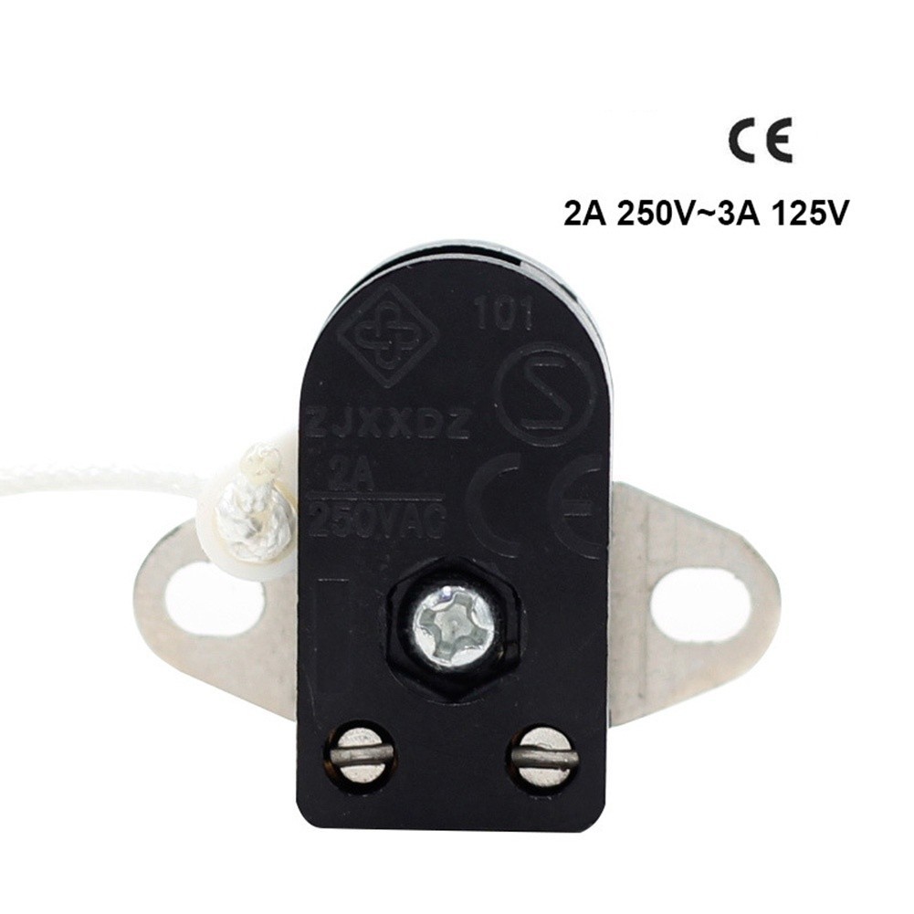 Pull Rope Switch for Lighting Fixtures 250V 2A Rotating Pull Cord Switch