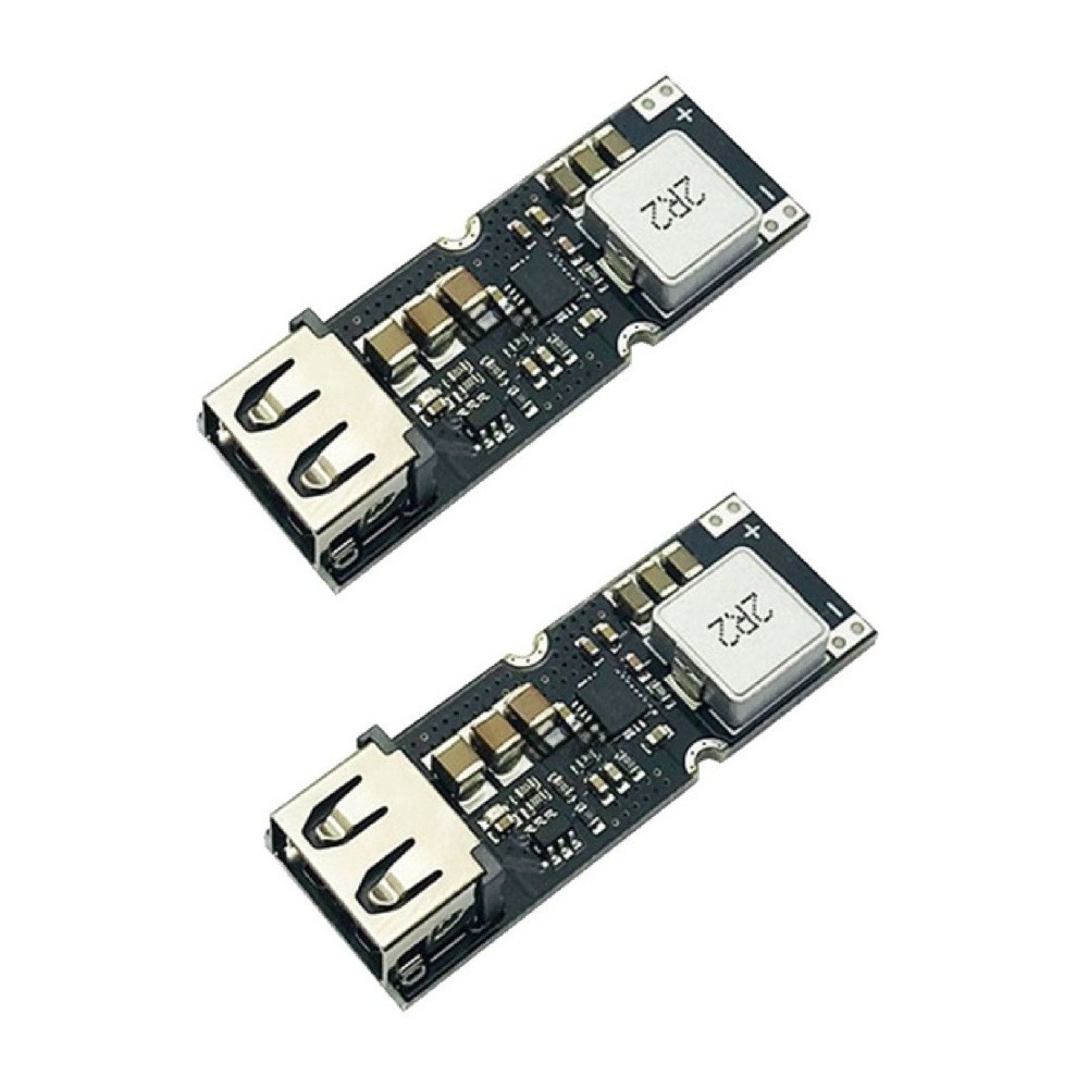 TPS61088A 2PCS 24W Boost Converter Module 2.8V-4.5V to 4.5V-12V Output