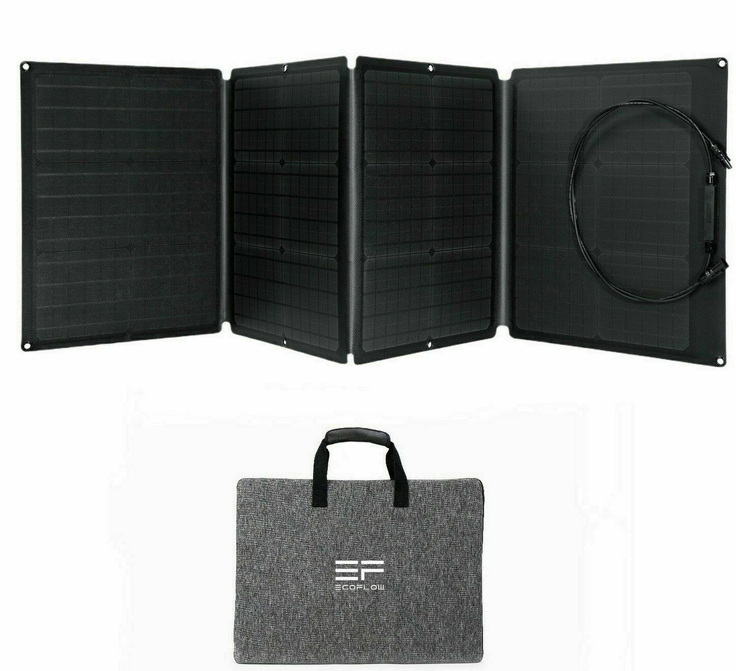 EcoFlow 110W Portable Solar Panel Foldable with Carry Case Certified Refurbished
