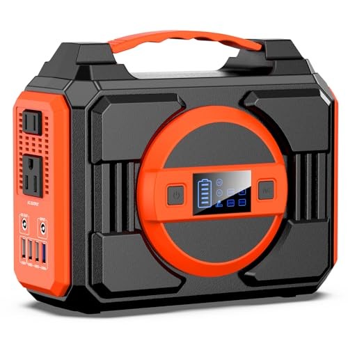 300W Portable Power Station 220Wh Solar Generator Backup