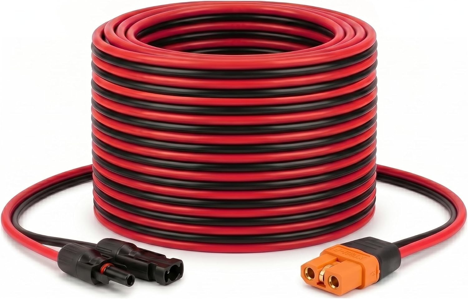 Solar to XT60i Cable 10AWG 25FT Solar Panel to XT60i Adapter Connector XT60i-…