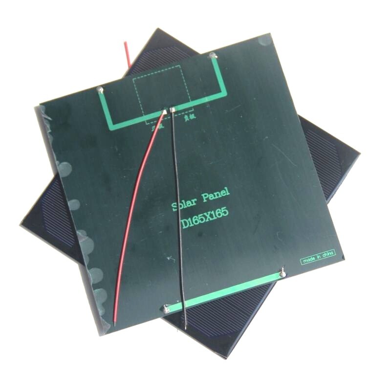 1pcs/Lot DIY Toy 6V 750mA 165*165mm Micro Mini Small Power Solar Cells Panel