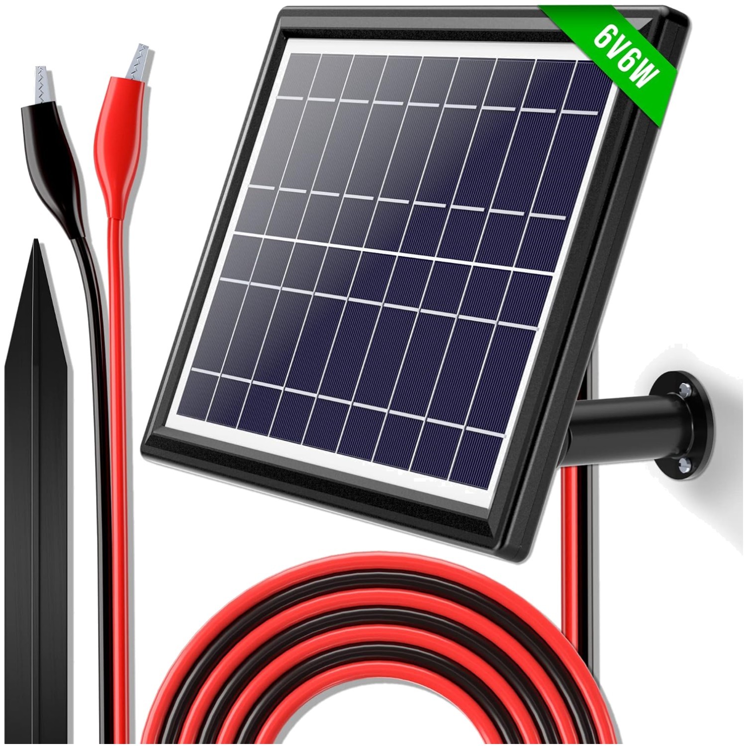 High Efficiency 6V Solar Charger – Deer Feeder & Gate Opener