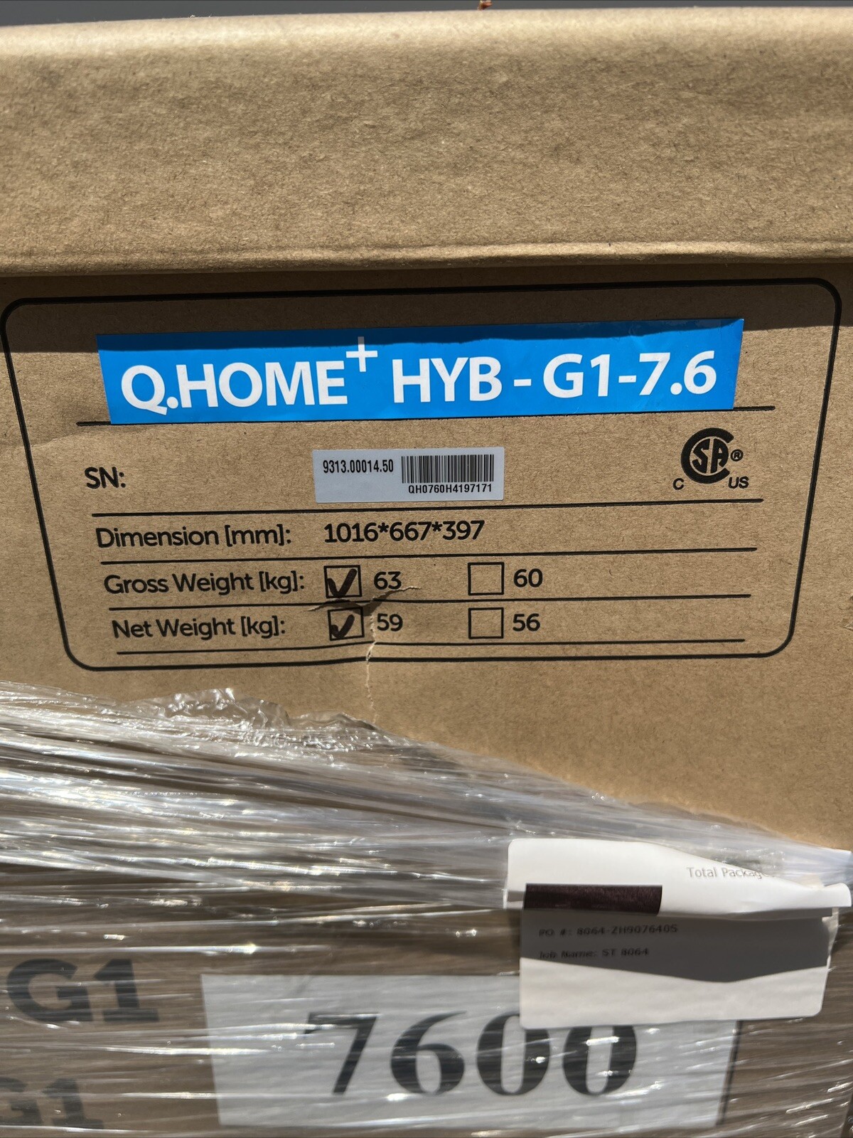 Q Cell Solar Inverter And Battery Back Up System