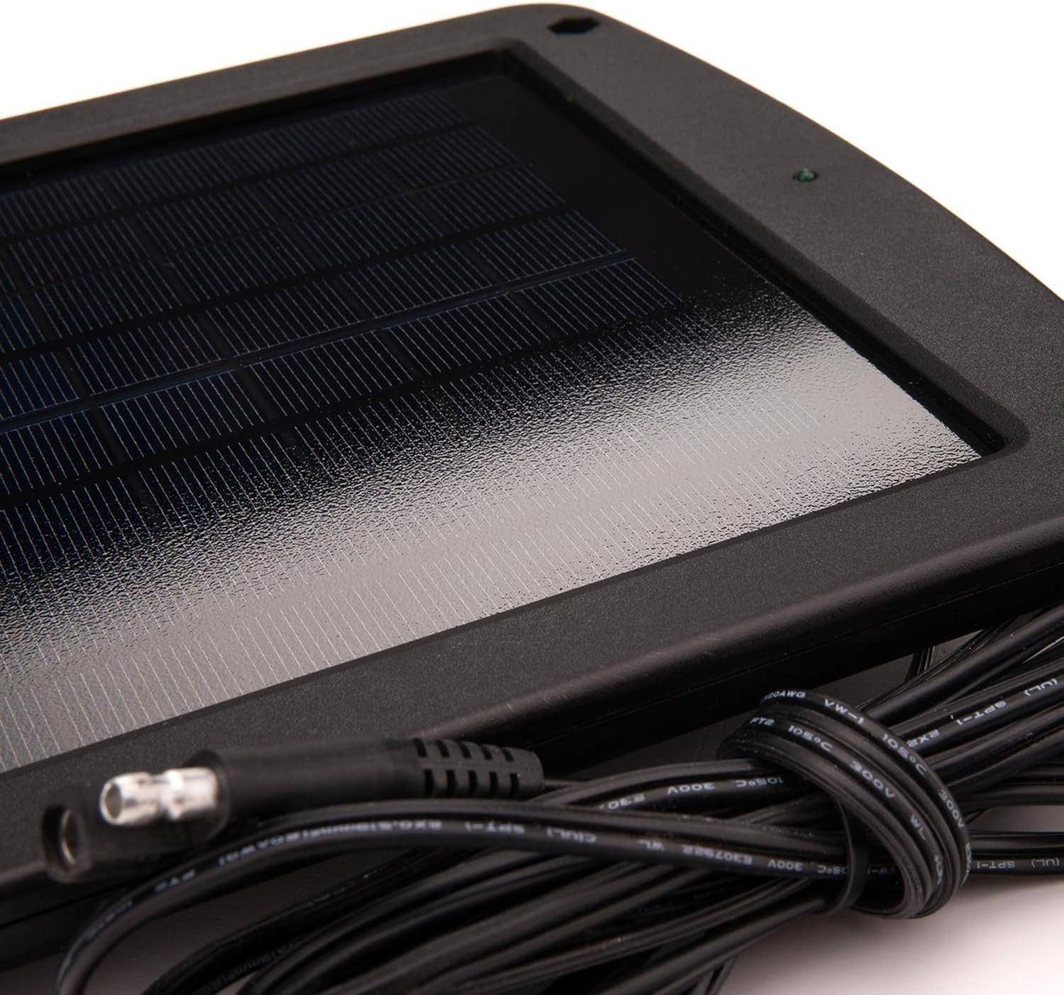 5 Watt Solar Panel 12V Battery Charger with Charge Controller – IP67 Weatherproo