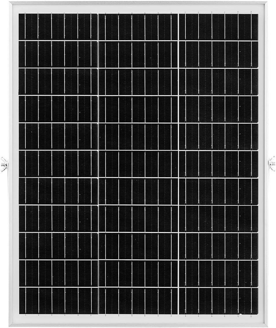 25W 12V Solar Panel Battery Charger, Solar Battery Trickle Charger Maintainer…