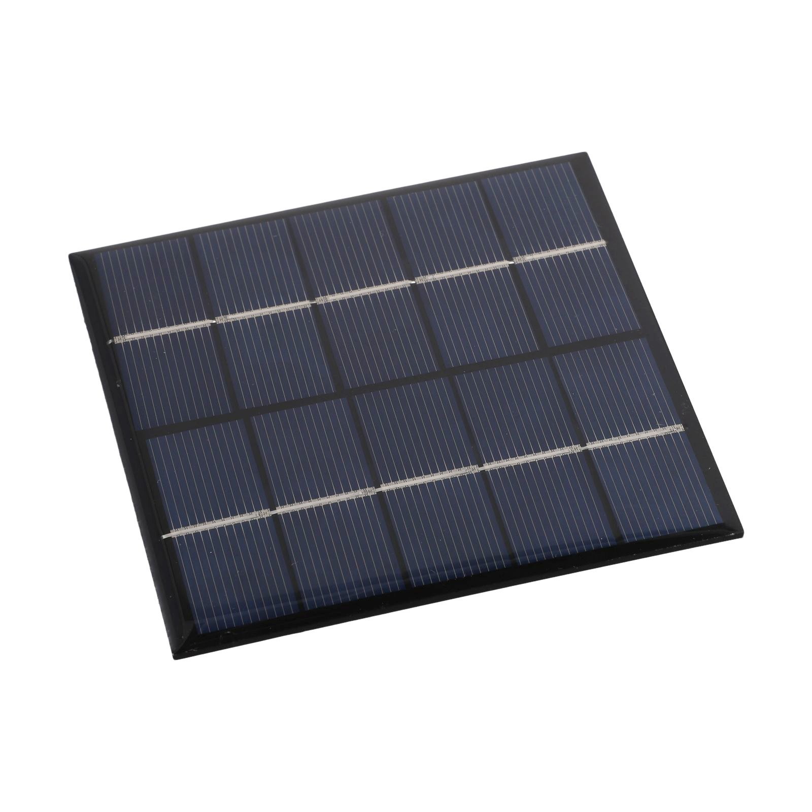 Compact Solar Panel Charger 3W 5V Fast Charging for Outdoor Activities