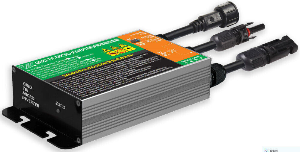 300W Grid Tie Inverter Pure Sine Wave MPPT DC26-46V to AC110V for 36V PV Panel