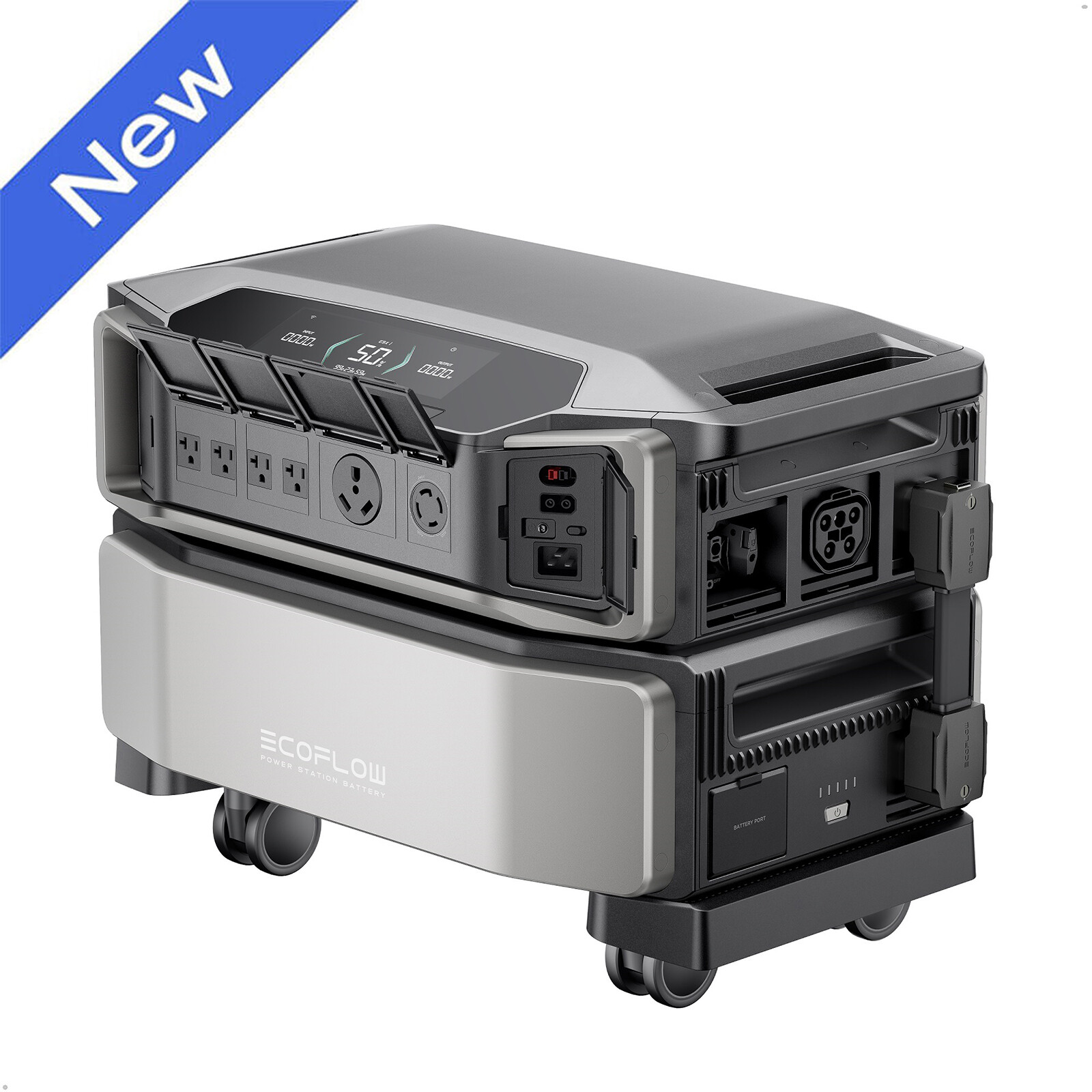 EcoFlow DELTA Pro Ultra 6kWh Portable Power Station LiFePO4 Battery Home Backup