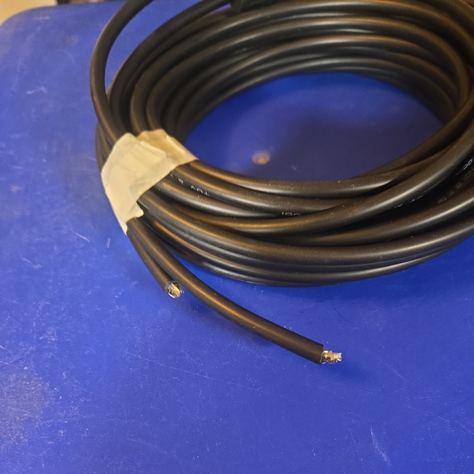 20 ft PV Solar Cable Connectors Stripped 4mm2 onepair (M/F) (1) TUV